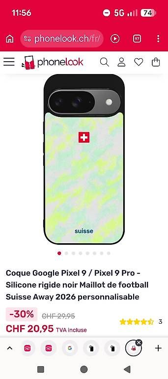 Covers & Schutzfolien: Coques Google pixel 9 9 pro Suisse – Neu (gemäss Beschreibung) aus Chézard-St-Martin von ludo2007 2