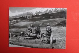 Carte Postale AK Militär 35 mm Zwillingsgeschütz Oerlikon