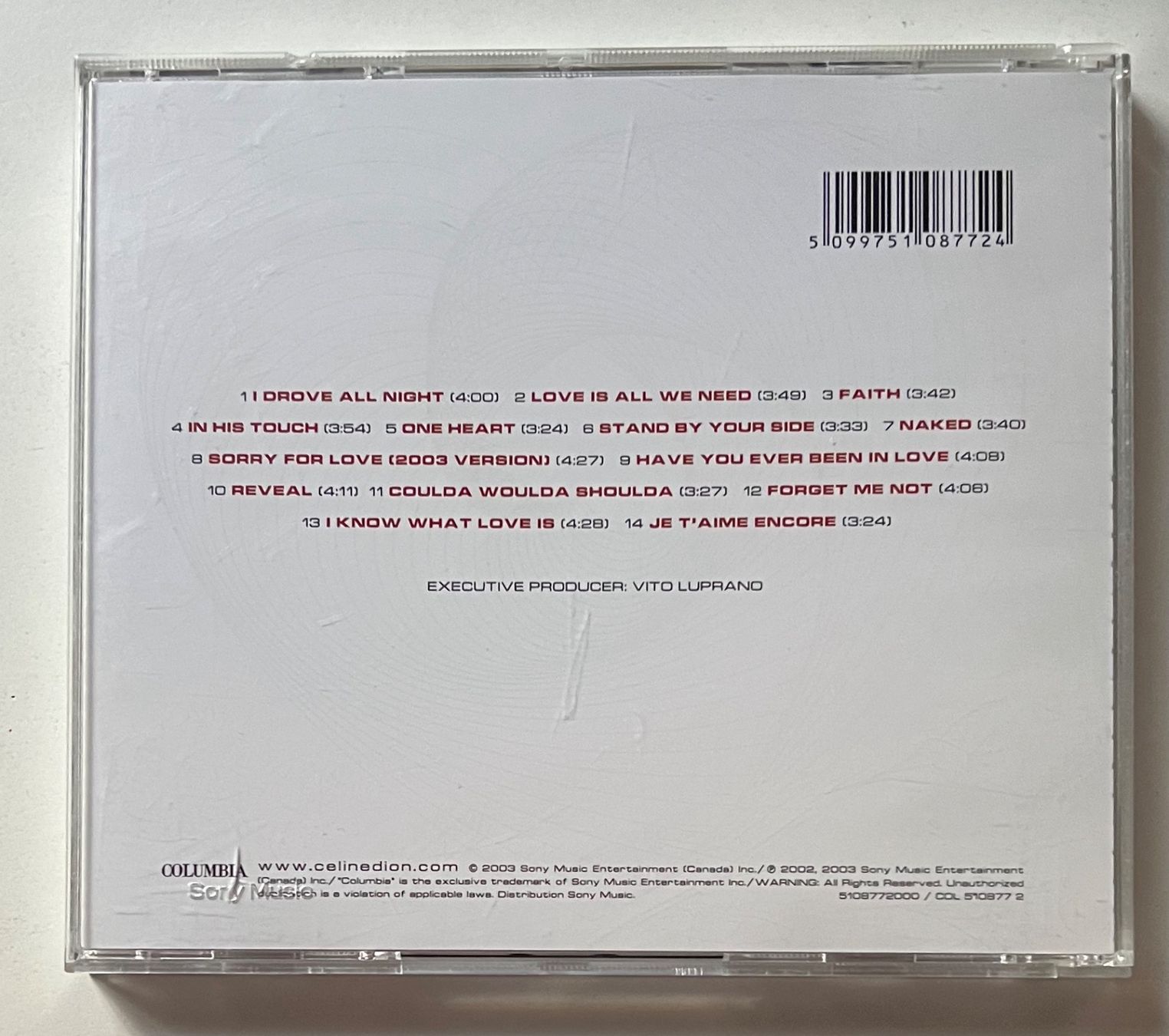 CD: Celine Dion / One Heart – Usato da Näfels venduto da rottabi 1
