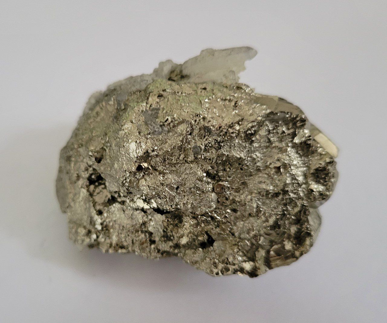 Minerali & Pietre curative: Peru: wunderschöner Matrix Pyrit-Schwimmer mit Quarz, 185g – Nuovo (secondo la descrizione) da Lima- Peru venduto da Alpaka-Haus 3
