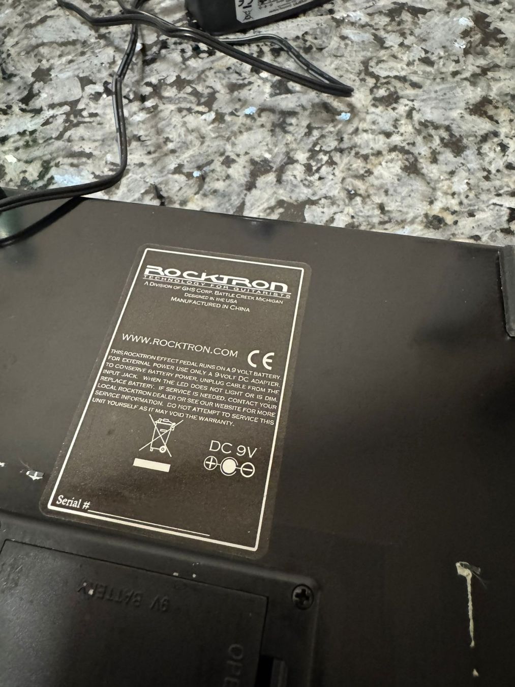 Strumenti musicali: Rocktron MIDI-X-CHANGE Guitar Foot Controller Pedal – Usato da St. Margarethen TG venduto da Mac-PC 2