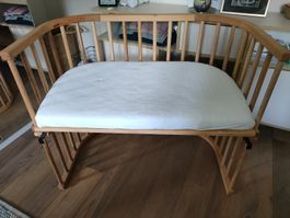 Babybay maxi Beistellbett Holz natur guter Zustand