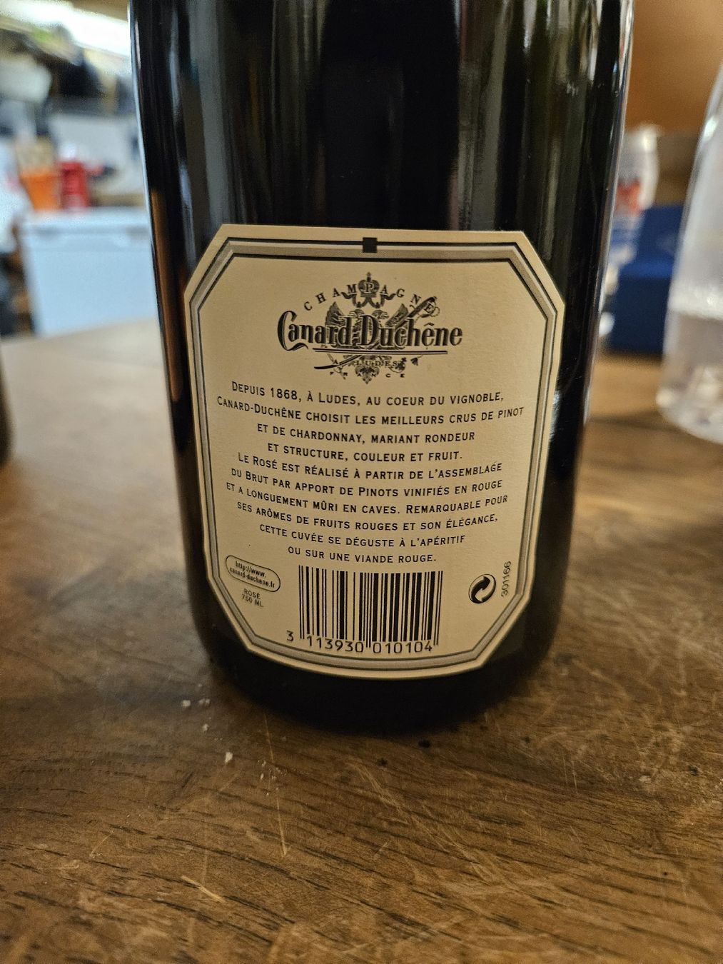 Vino: Canard Duchêne Champagner Brut Rosé – Nuovo e nell'imballaggio originale da Rorschach venduto da TimelessTrading 2