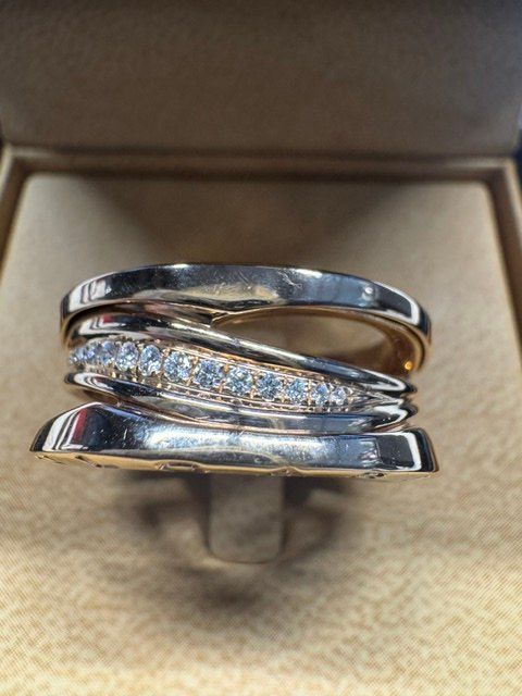 Bulgari Ringe: Bvlgari Ring B.zero 1 mit Diamanten – Gebraucht aus Schönenwerd von Bebibo 5