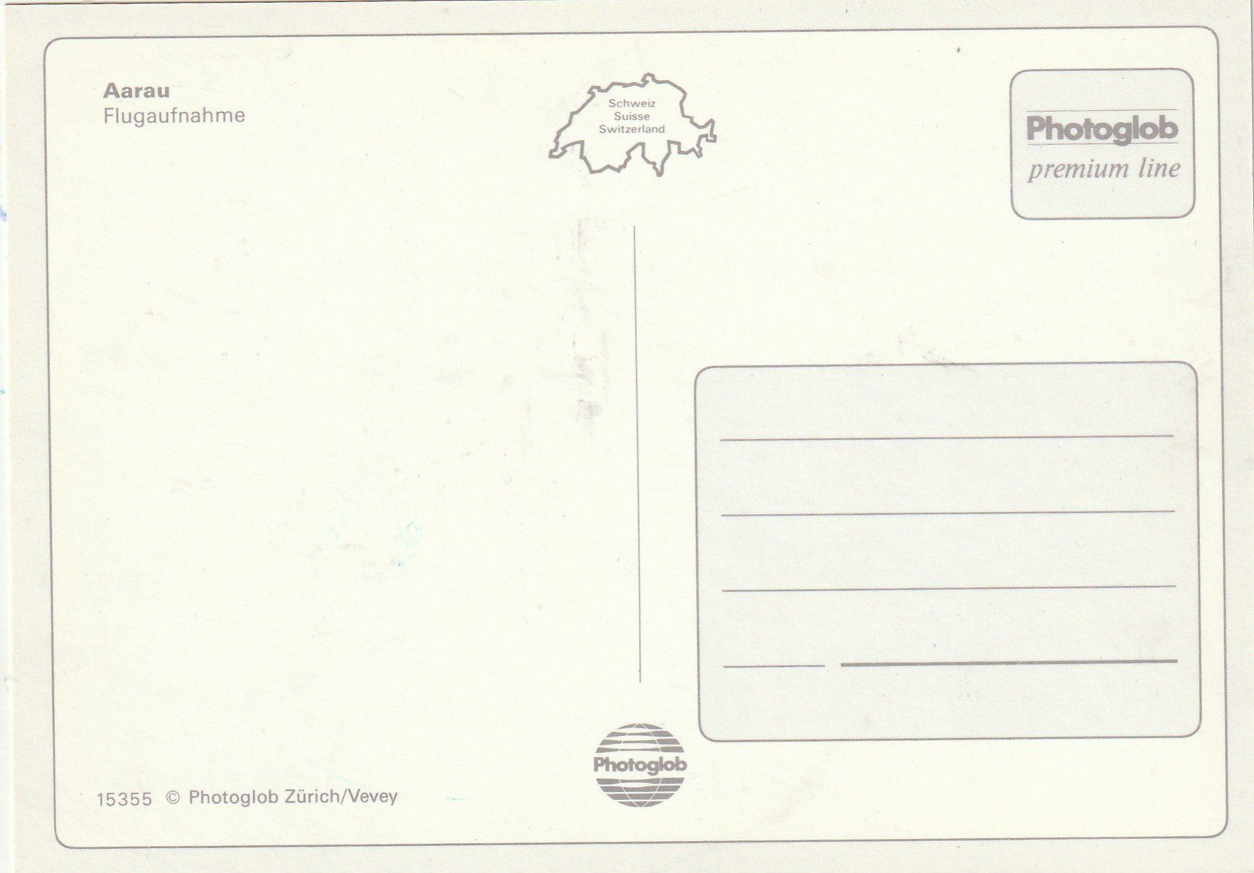Cartoline postali: Aarau – Usato da Lumbrein venduto da made02 1