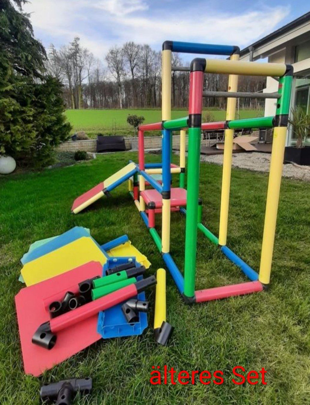 Kletterwände & Klettergriffe: QUADRO UNIVERSAL + Modularrutsche + MYFIRSTQUADRO + mehr – Gebraucht aus Dettighofen von salocin89 1