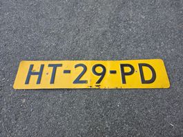 Nummernschild NL HT-29-PD 