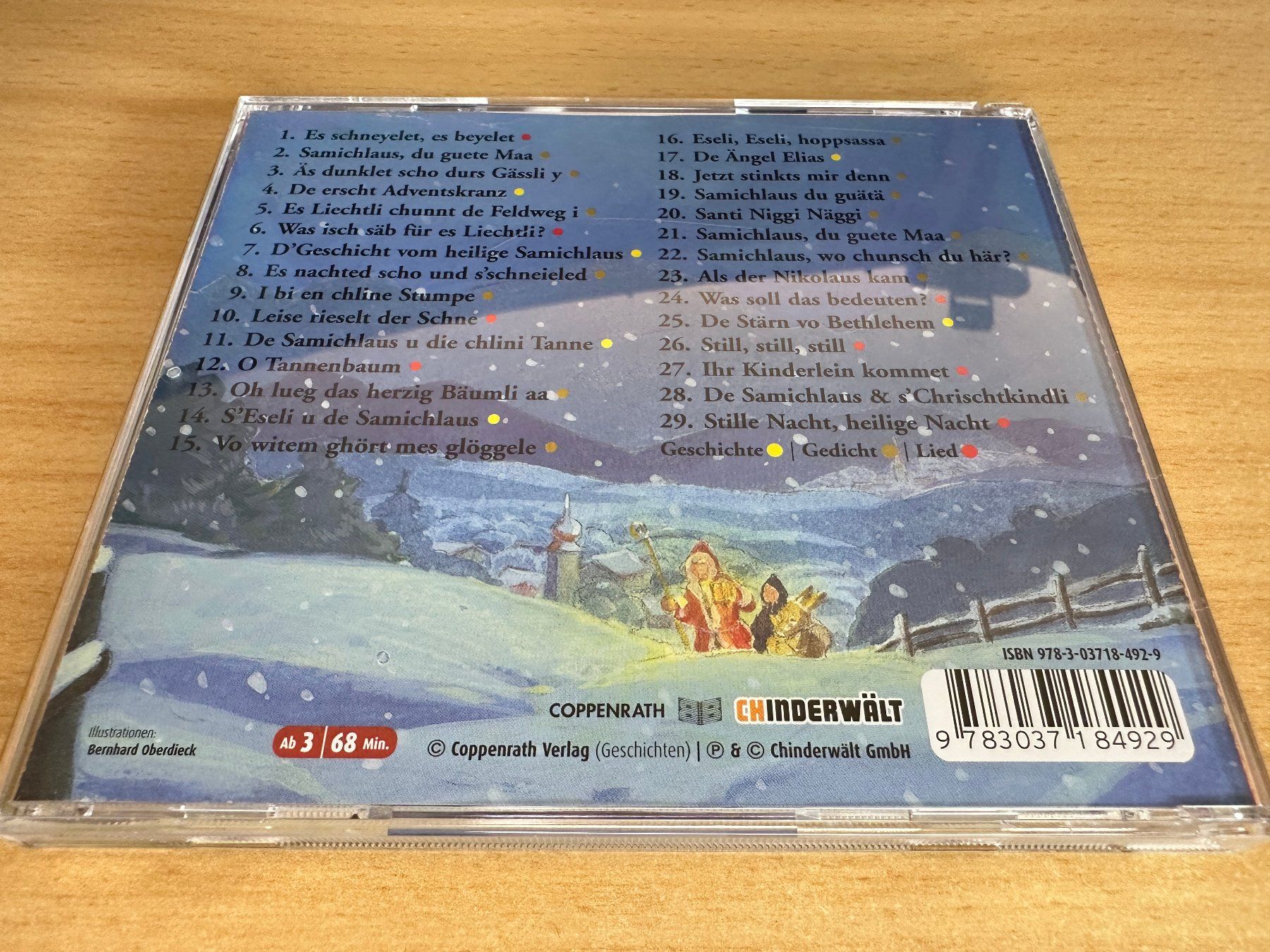 CDs: Barbara Burren - De Samichlaus und s'Christchind – Gebraucht aus Rikon im Tösstal von Alpenmutz 1