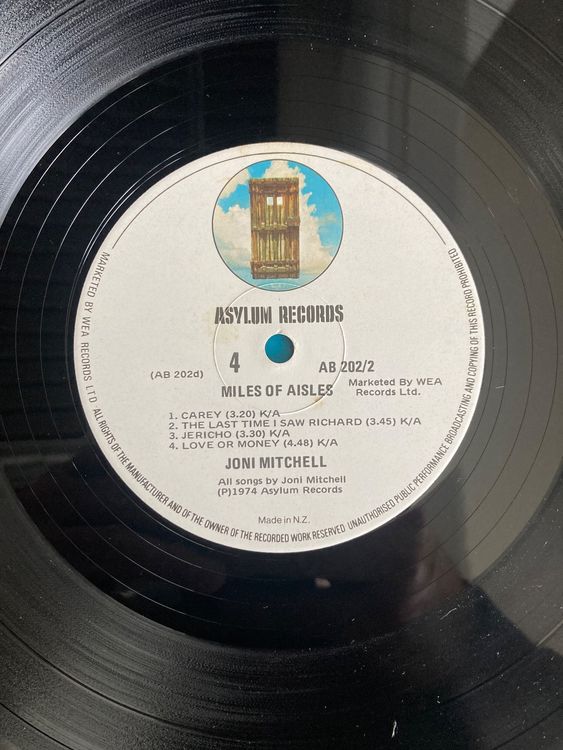 Joni Mitchell Miles of Aisles Doppel Album Kaufen auf Ricardo