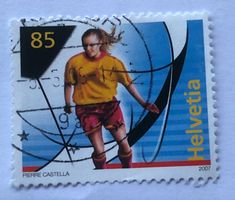 Nr. 1228 FUSSBALLERIN GESTEMPELT 2007   