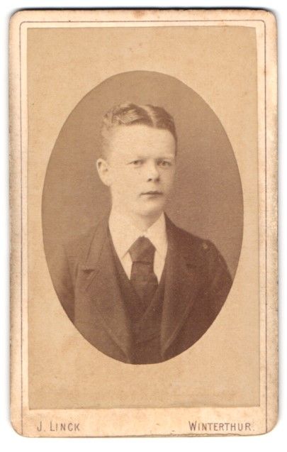 Fotografie & Manifesti: Fotografie J. Linck, Winterthur, Junger  – Usato da Berlin venduto da bartko-reher