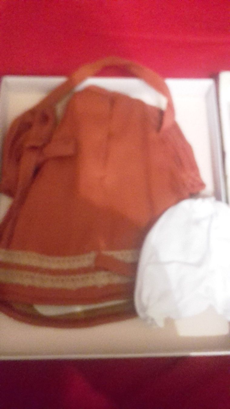 Bambole: Kleid zu Heidi Ott Puppe L16 – Nuovo e nell'imballaggio originale da Schwarzenburg venduto da Flamingo07 1