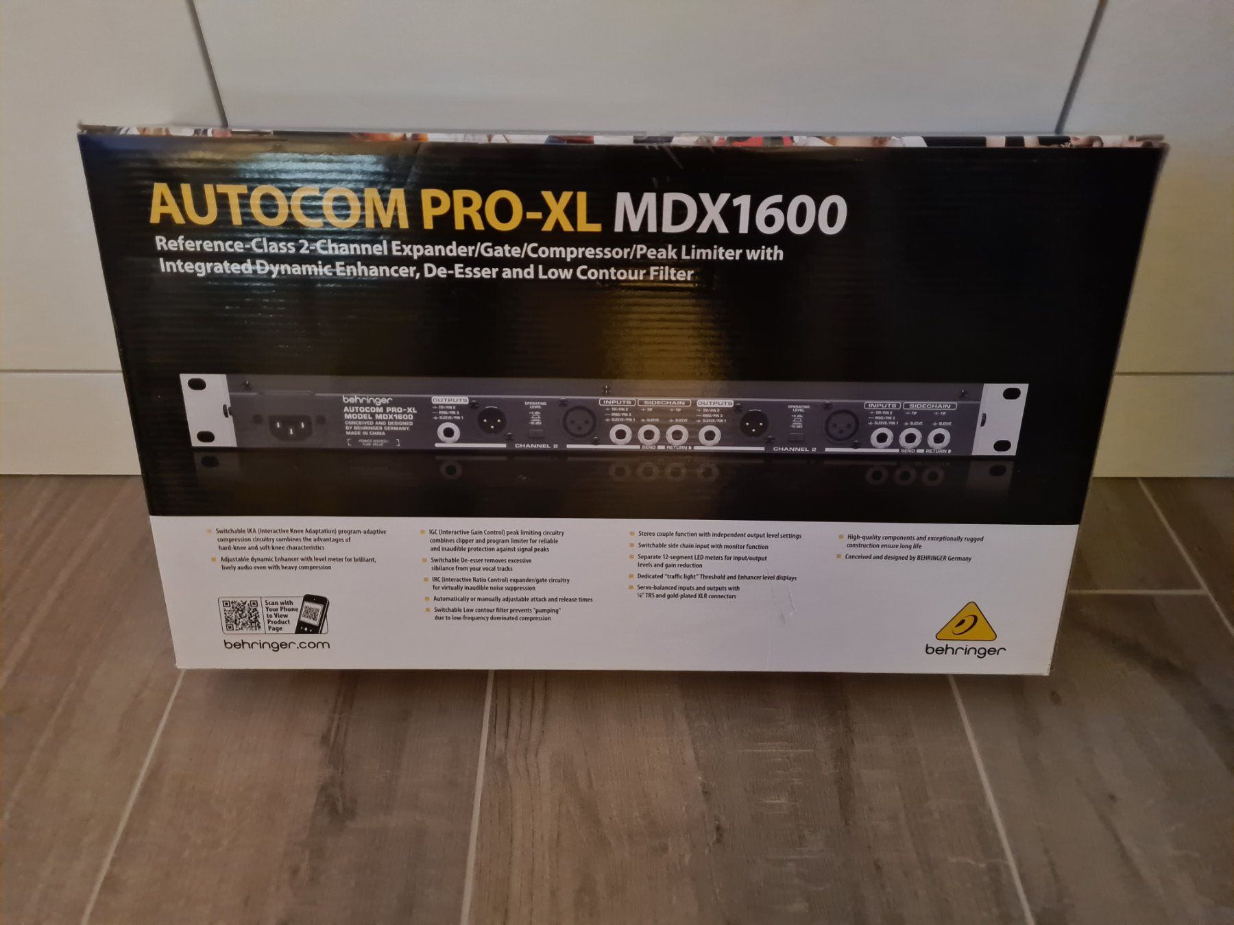 Behringer Equalizzatori: Behringer MDX1600 Autocom Pro XL – Nuovo (secondo la descrizione) da Birmensdorf ZH venduto da arcticmonkey91 4