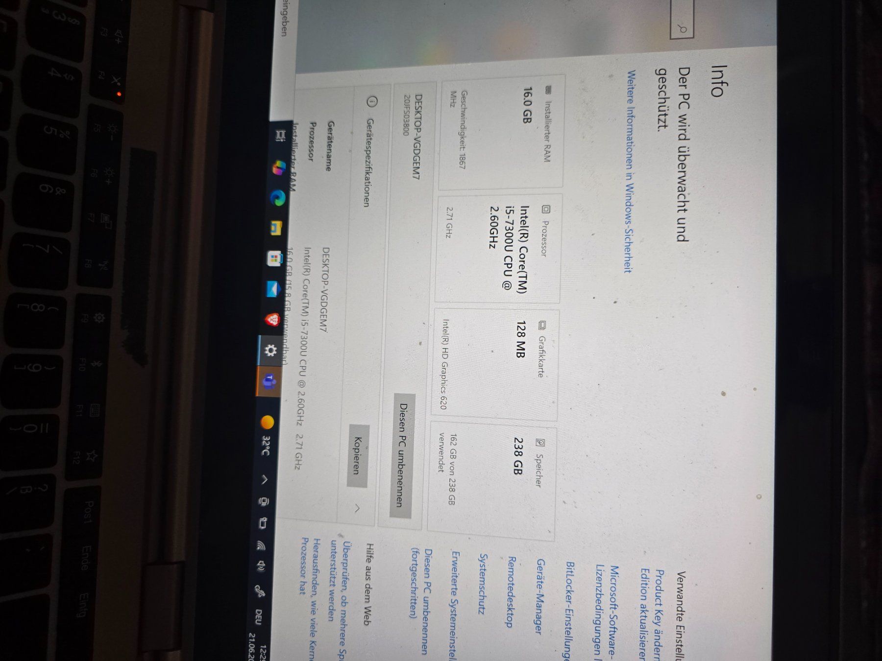 Lenovo Notebook: Lenovo Thinkpad X1 Yoga – Difettoso da Allschwil venduto da BaselRicardo 1