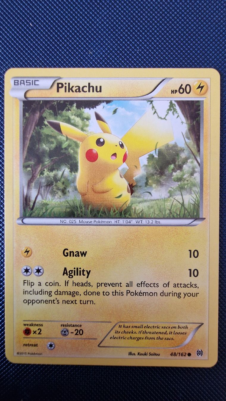 Pokémon Carte collezionabili: Pikachu #48 – Pokémon BREAKthrough – Usato da Veytaux venduto da PocketMonster