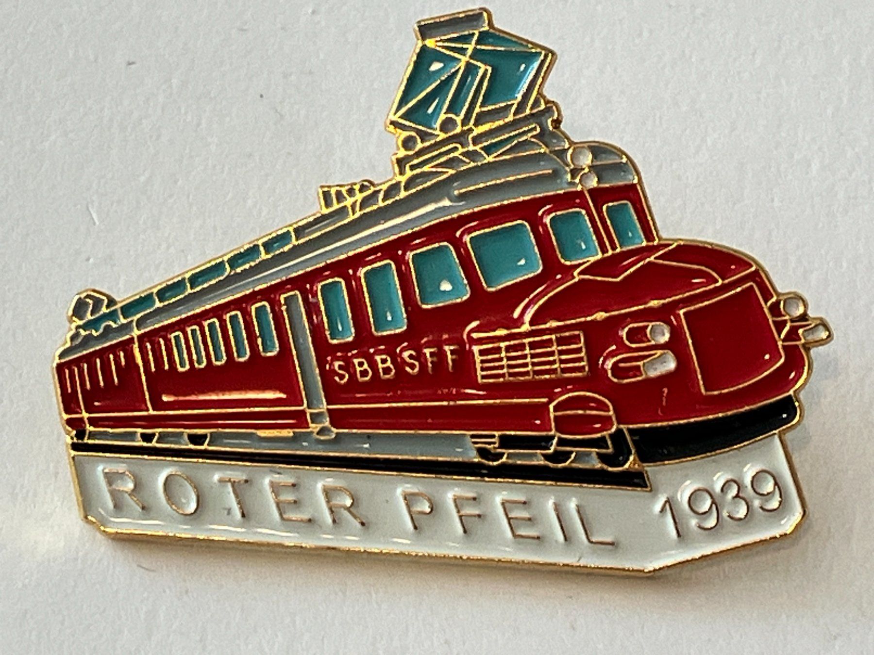 Plaketten & Abzeichen: 1 Pin SBB Roter Pfeil – Gebraucht aus Basel von djwwpp