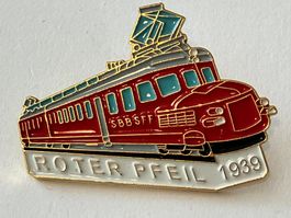 1 Pin SBB Roter Pfeil