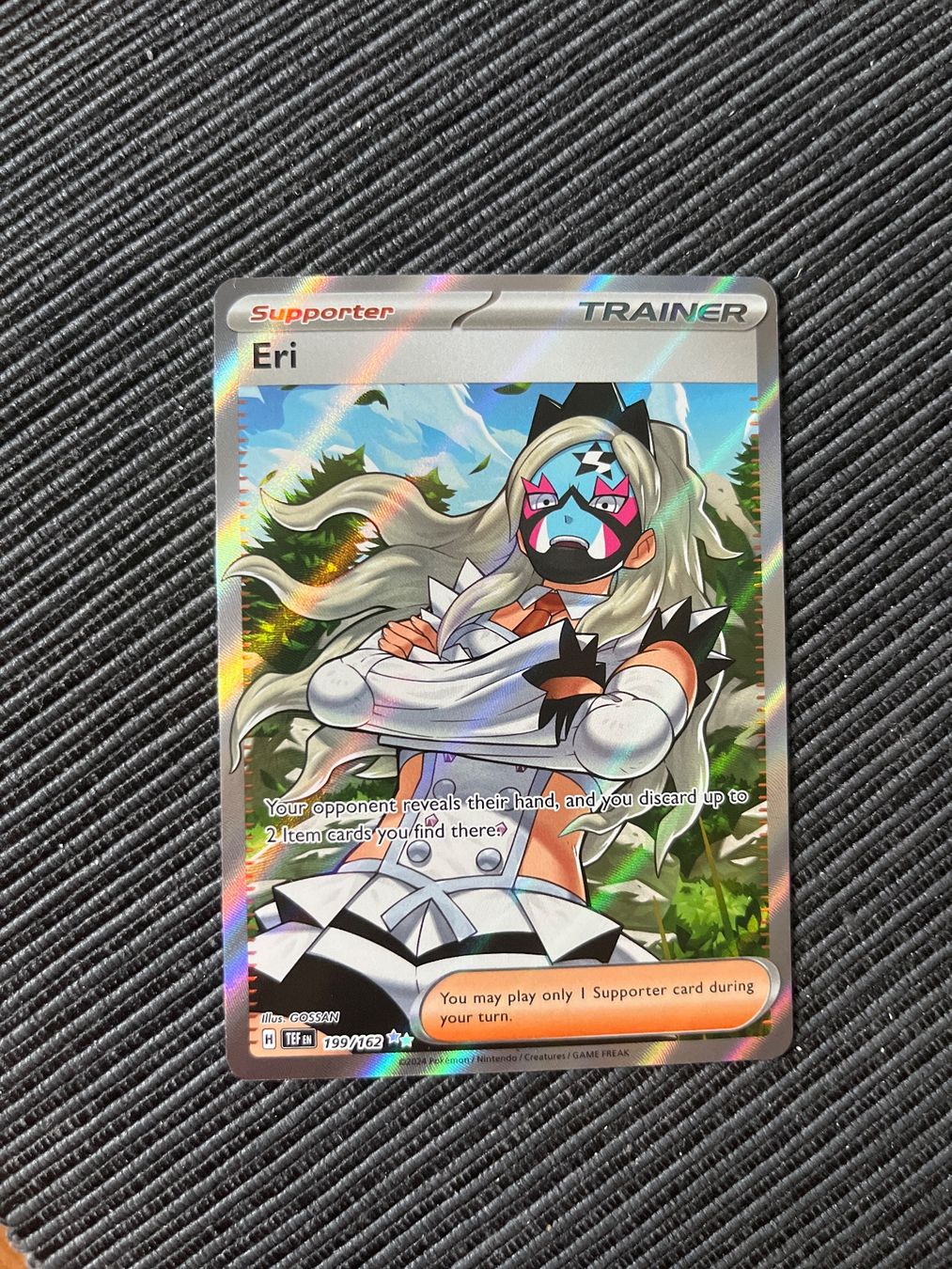 Pokémon Carte collezionabili: Pokemon Eri Trainer fullart Temporal Forces englisch – Nuovo (secondo la descrizione) da Wabern venduto da Collectfun