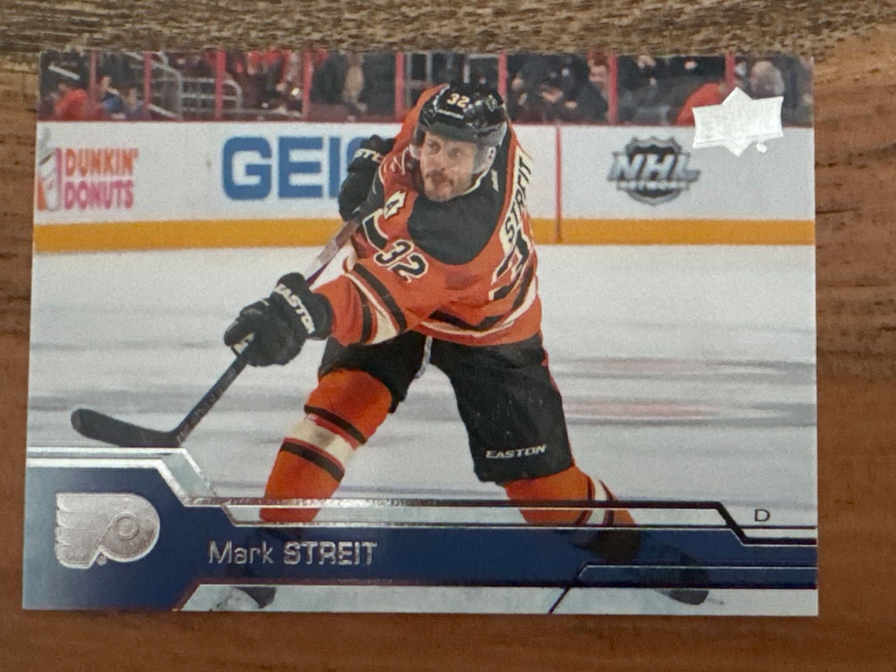 NHL Carte collezionabili: UD #137 Mark Streit Philadelphia NHL – Usato da Grüningen venduto da Peterpan99