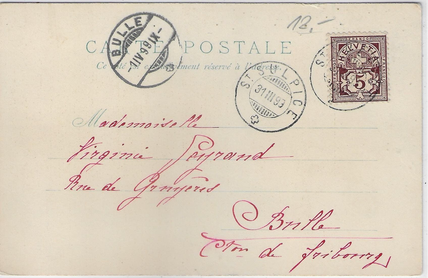 Cartoline postali: Walter Scott - Dichter - Geburtshaus - Litho – Usato da Ettingen venduto da Kartenplanet 1