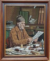 Albert Anker Gobelin Bild