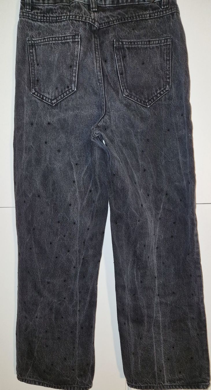 Pantaloni: BUGGY Jeans mit Glitzer Pünktchen, Gr.152 – Usato da Appenzell venduto da Top_Top 2