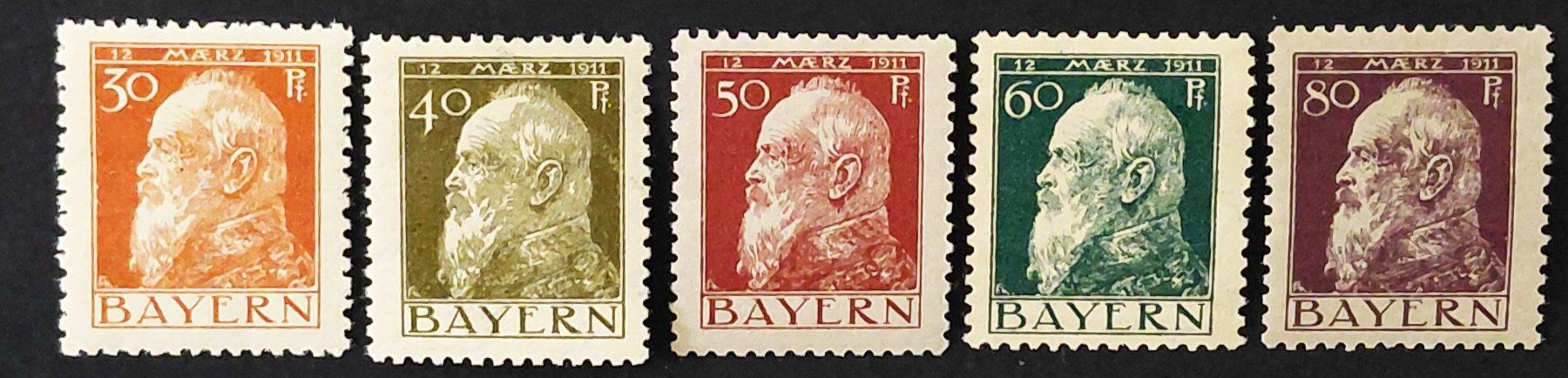 Tutti i francobolli: Bayern 1911** – Nuovo (secondo la descrizione) da Ebikon venduto da smartbox