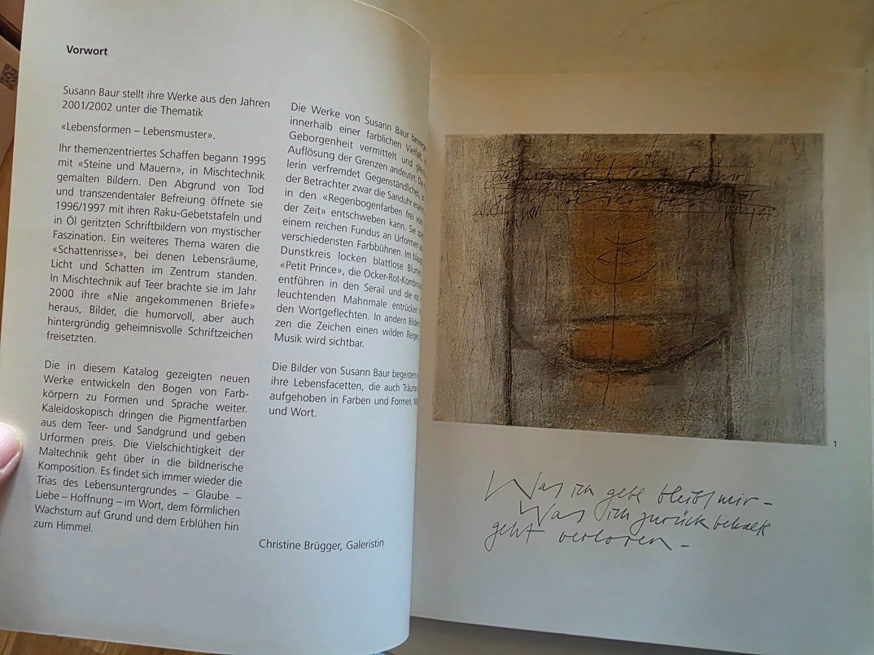 Libri: Susann Baur Bern - Werkkatalog signiert – Usato da Walterswil BE venduto da Lonitti 8