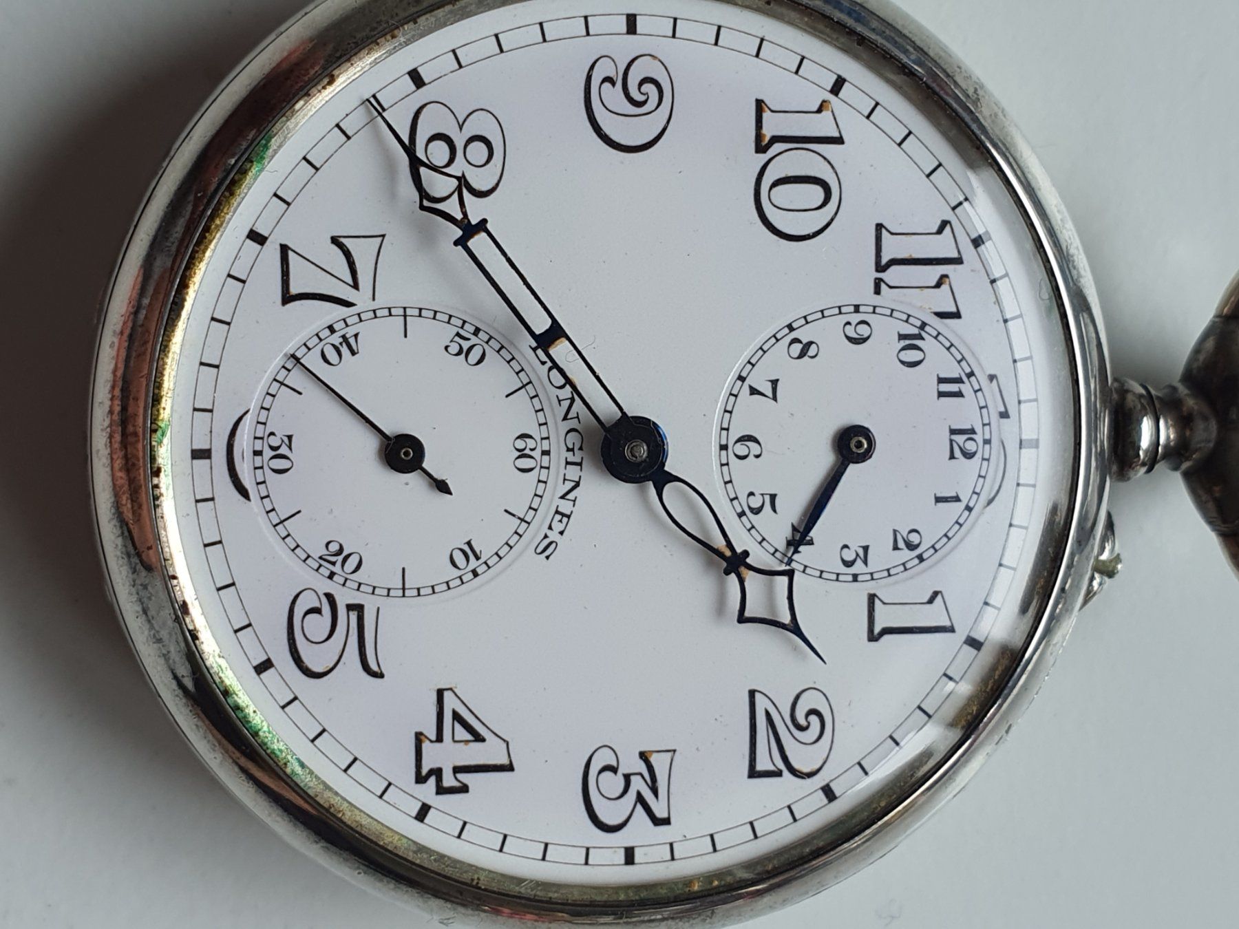 Longines Orologi: Longines Lepine Taschenuhr Wecker Preussen Traumhaft – Usato da Muri AG venduto da Corredor 4