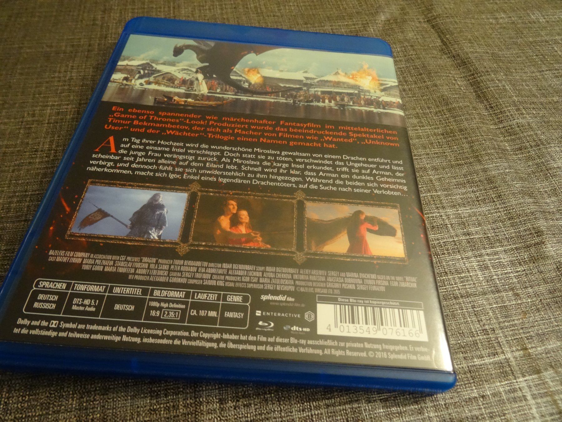 Tutti i DVDs: Dragon - Love Is A Scary Tale - Blu-Ray – Usato da Olten venduto da Disc-Verkauf 2