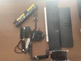 verschiedene Laptop Teile (z.B. Batterie Lenovo, Lüfter)