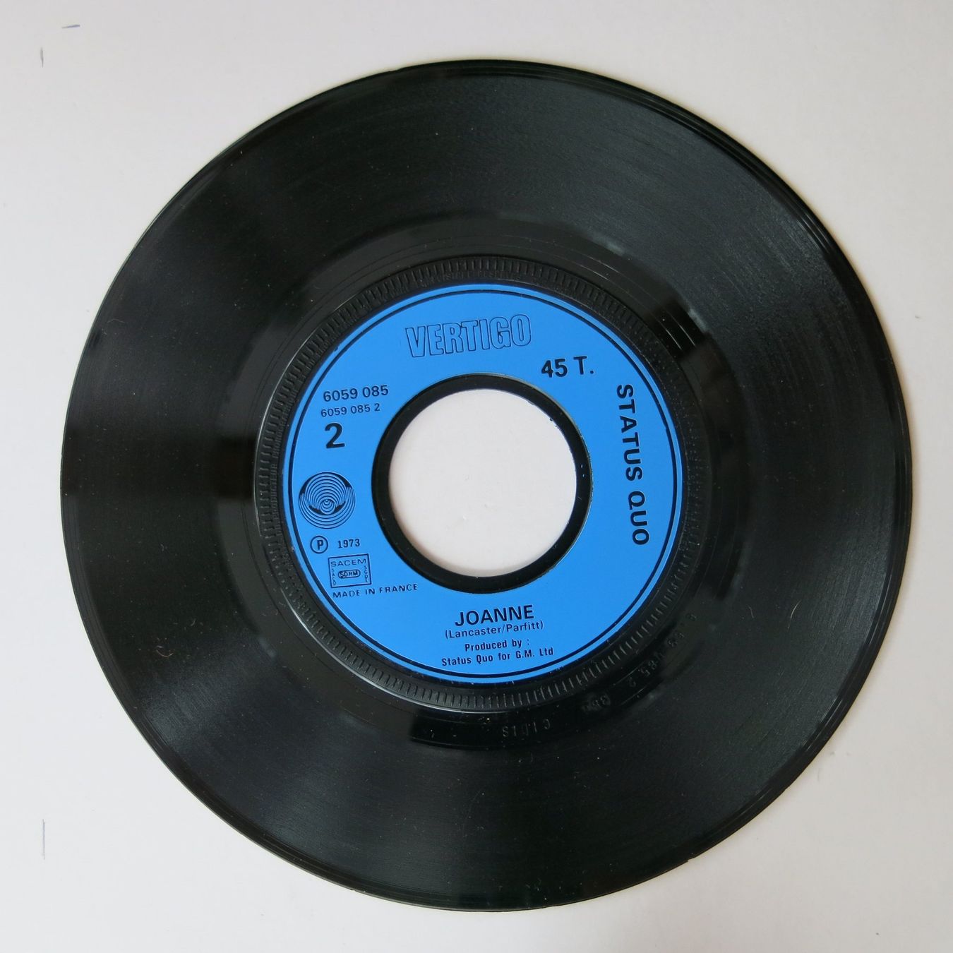 Dischi in vinile: Vinyl-Single Status Quo - Caroline / Joanne – Usato da Bözen venduto da Keramik22 3