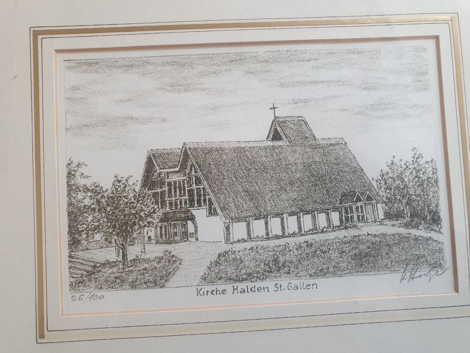 Foto & Immagini: Bild Kirche Halden St Gallen – Usato da Flawil venduto da Pinkmalibu