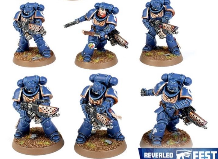 Statuette: Warhammer 40000 Infernus Marines der Space Marines – Nuovo (secondo la descrizione) da Winterthur venduto da Compiorg
