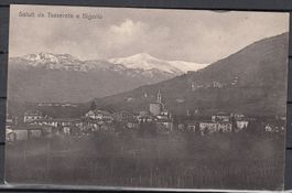 Ak Saluti Da Tesserete E Bigorio TI 1917