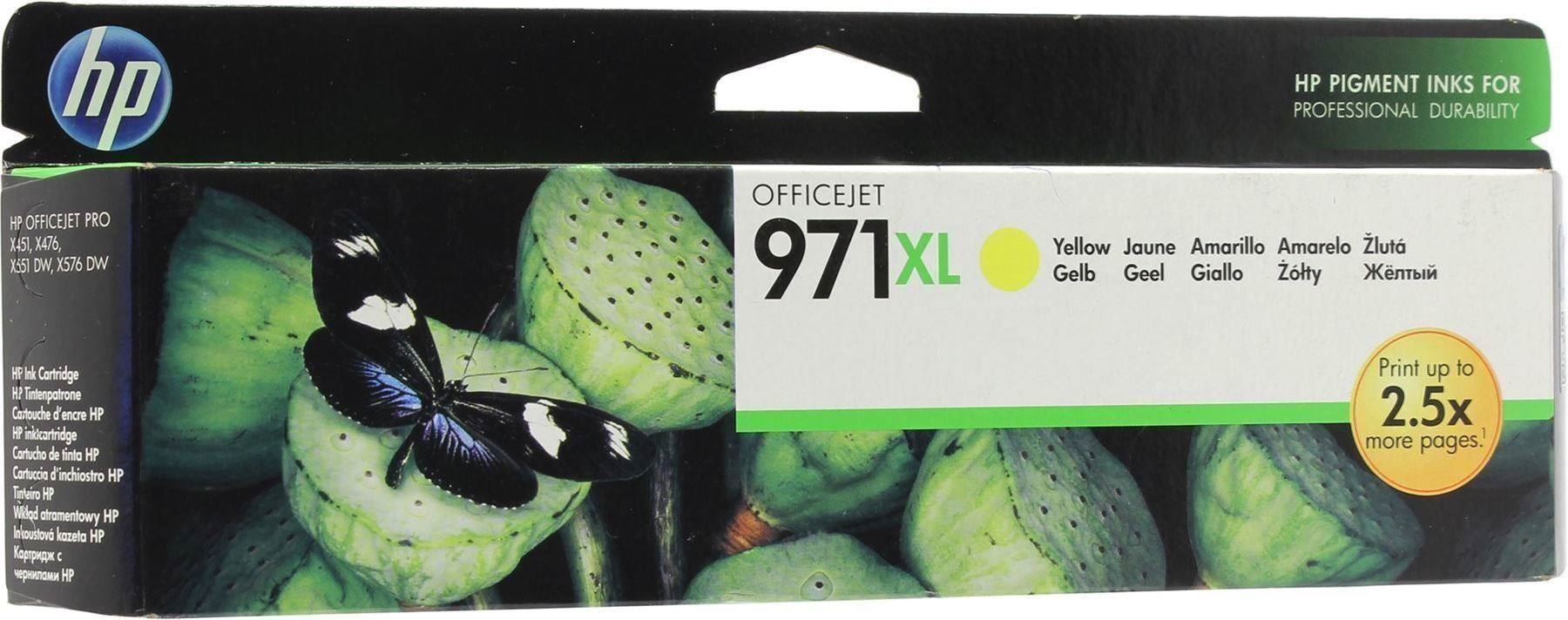 Hewlett Packard Druckerpatronen & Toner: Original HP Nr. 971XL yellow Patrone, CN628AE – Neu und originalverpackt aus Glattbrugg von copytron