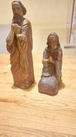 Grosse geschnitzte Krippenfiguren