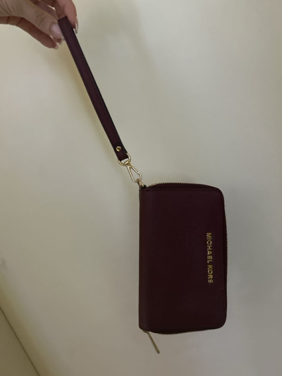Michael Kors Portefeuilles: Michael Kors Wallet Burgundy 20cm – Neuf (Voir description) à Muttenz par nadciv 1