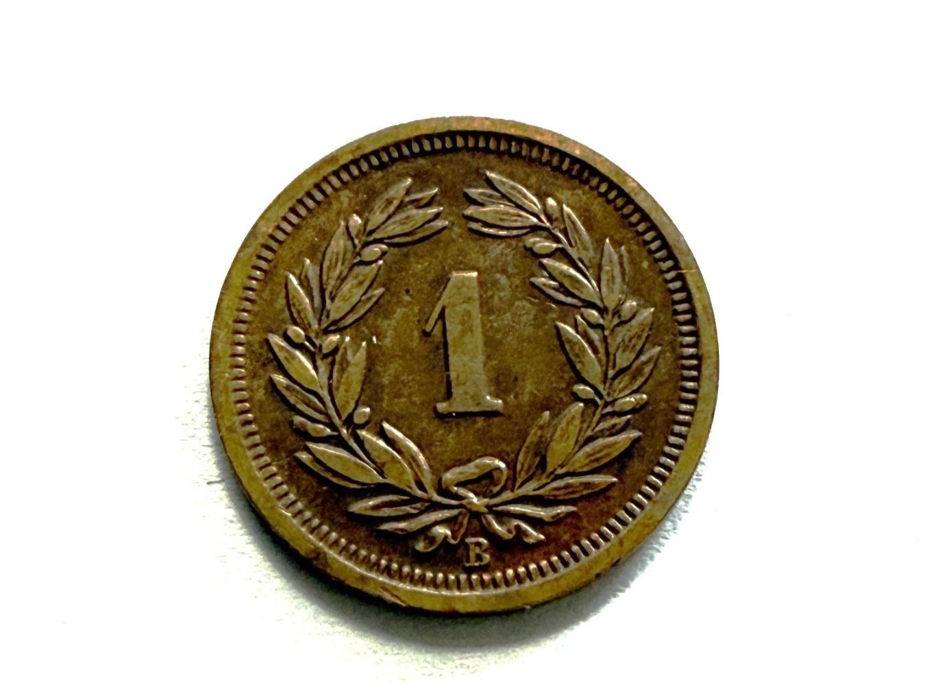Toutes les monnaies: 1 Rappen 1938 – D'occasion à Saas-Fee par edy_z6q9 1