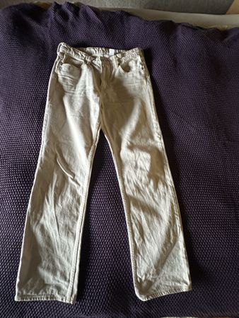 H&M Jeans Straight Fit, Grösse 40, neuwertig, Beige