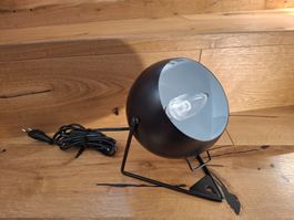Kugellampe schwarz, 70s Look, ideal für Herbst/Winter 💡