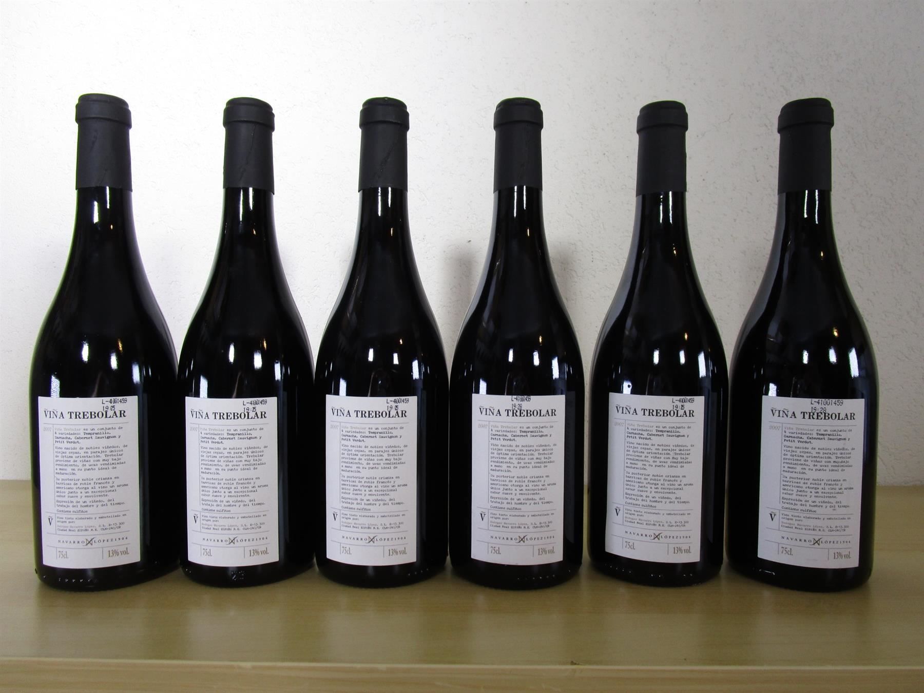 Vino: Lot 6 Fl. 2007 Viña Trebolar – Nuovo (secondo la descrizione) da Eschenbach SG venduto da brocovin 7