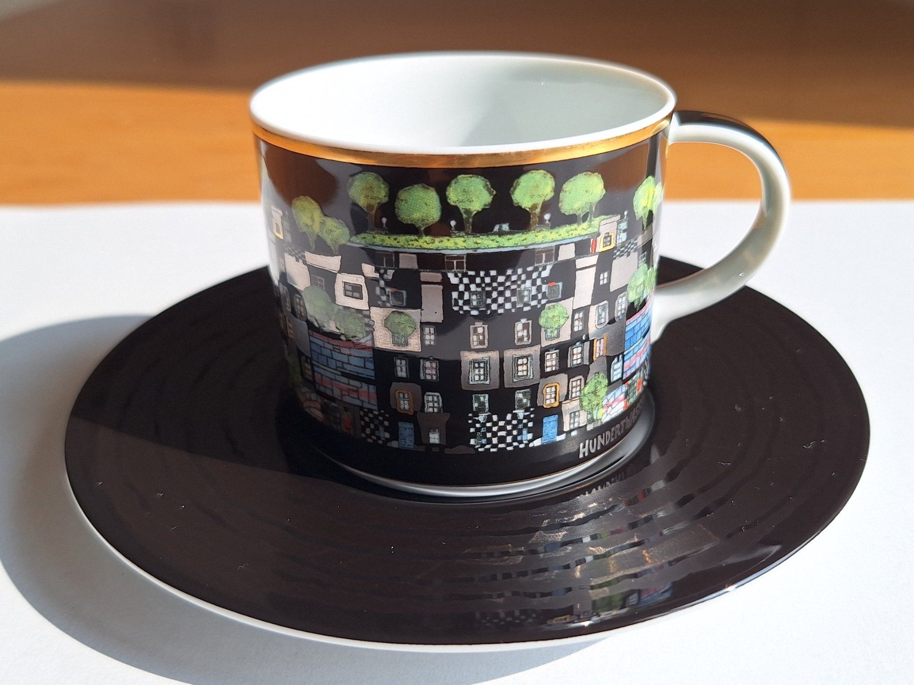 Geschirrsets: Sammler Tassen Hundertwasser ars mundi Exklusiv Edition 2001 – Neu (gemäss Beschreibung) aus Reinach BL von Softseller 3