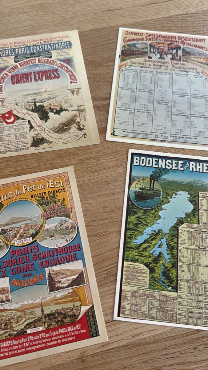 Cartoline postali: Retro Postkarten 4Stk – Usato da Schaffhausen venduto da GLXTCH