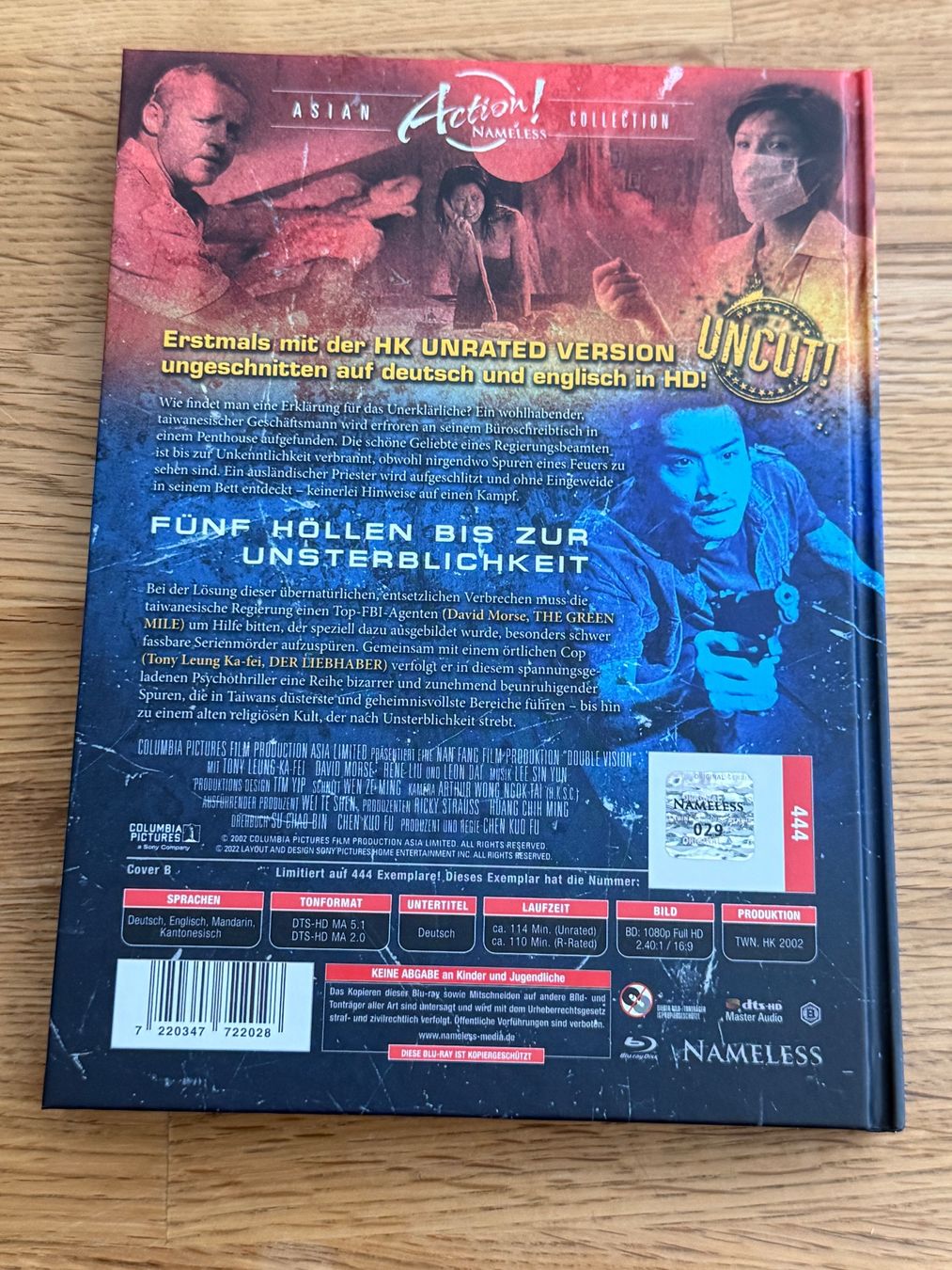 Alle DVDs: Double Vision  Mediabook Cover B – Gebraucht aus Oftringen von CatchMeIfYouCan68 3