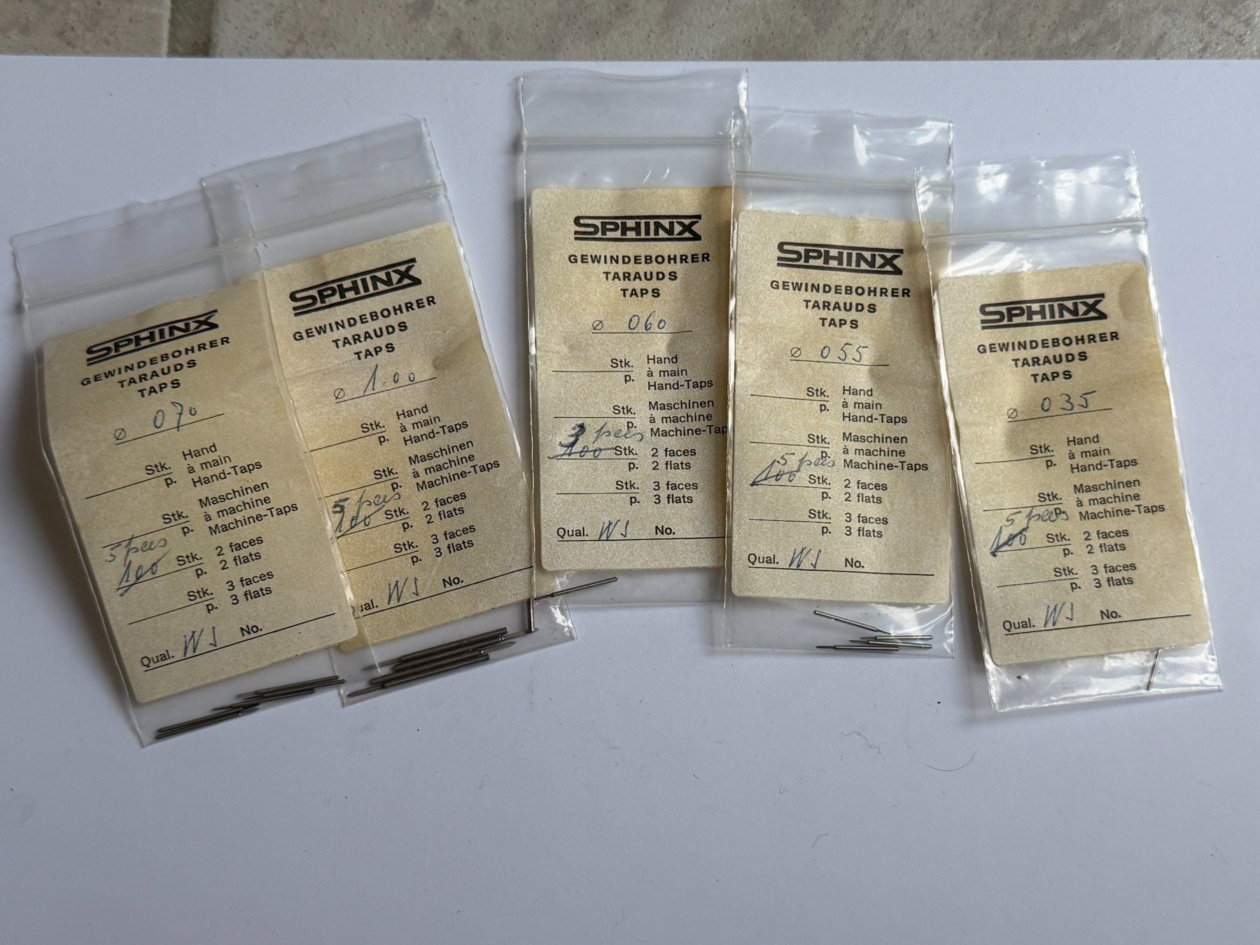 Alle Werkzeuge: Gewindebohrer Sphinx – Neu und originalverpackt aus Worblaufen von chronyves