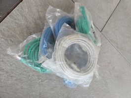 Konvolut Netzwerkkabel RJ45 Cat6 Patchkabel verschiedene Län