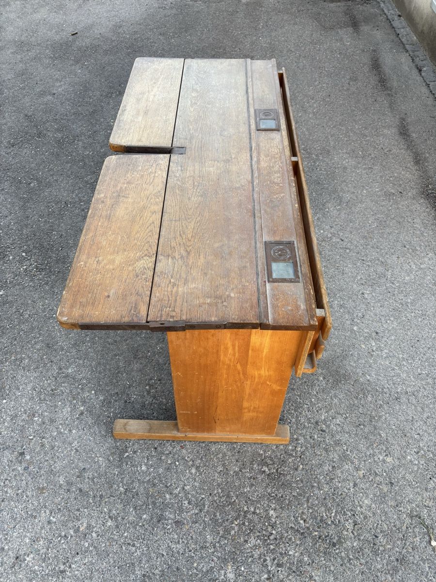 Schreibtische: Schreibtisch Schulbank Antik – Gebraucht aus Wagen von tob_hd9b 1