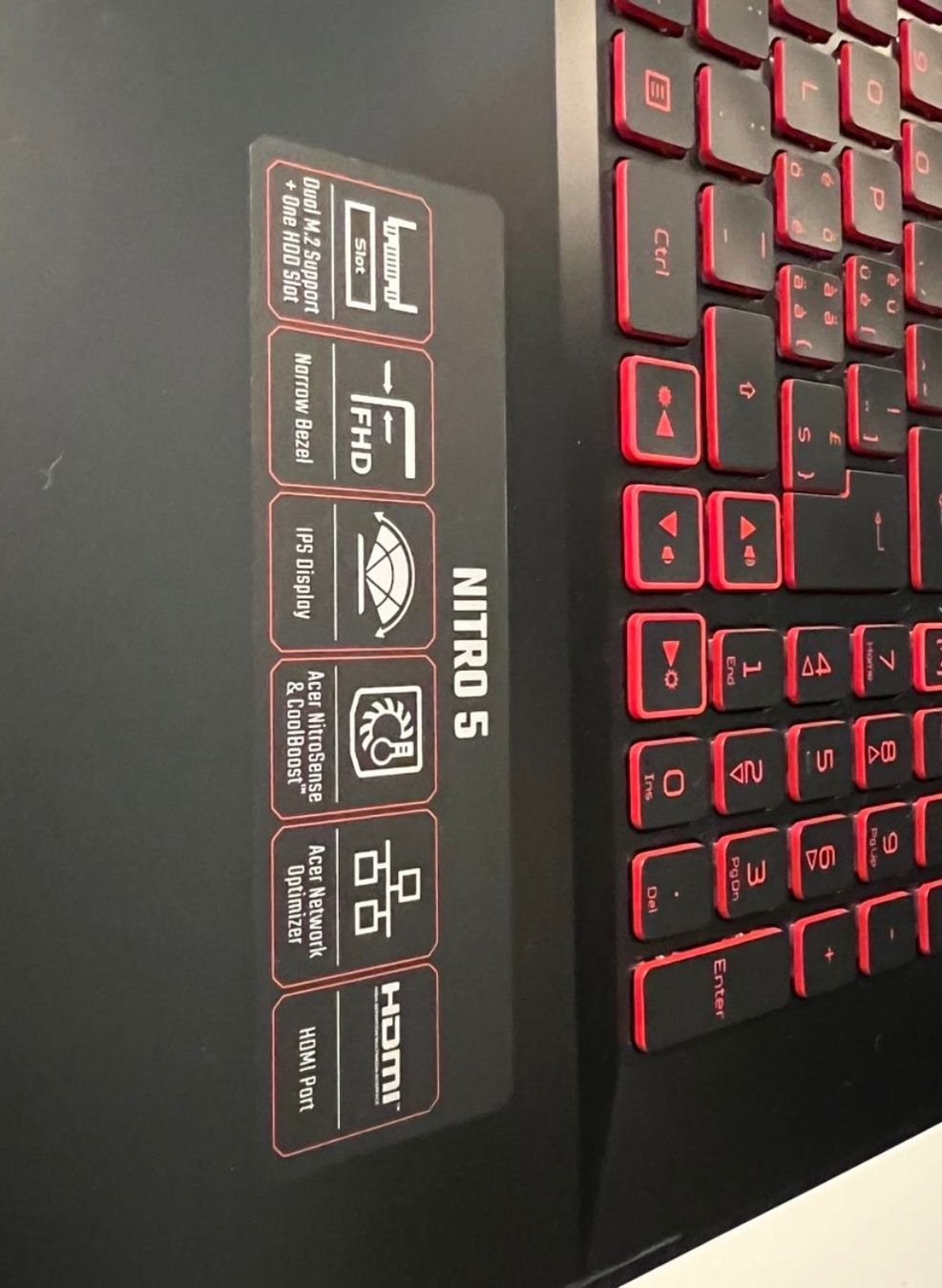 Acer Notebook: Gaming Laptop - Acer Nitro 5 – Usato da Oberdorf NW venduto da bru_82y8 2