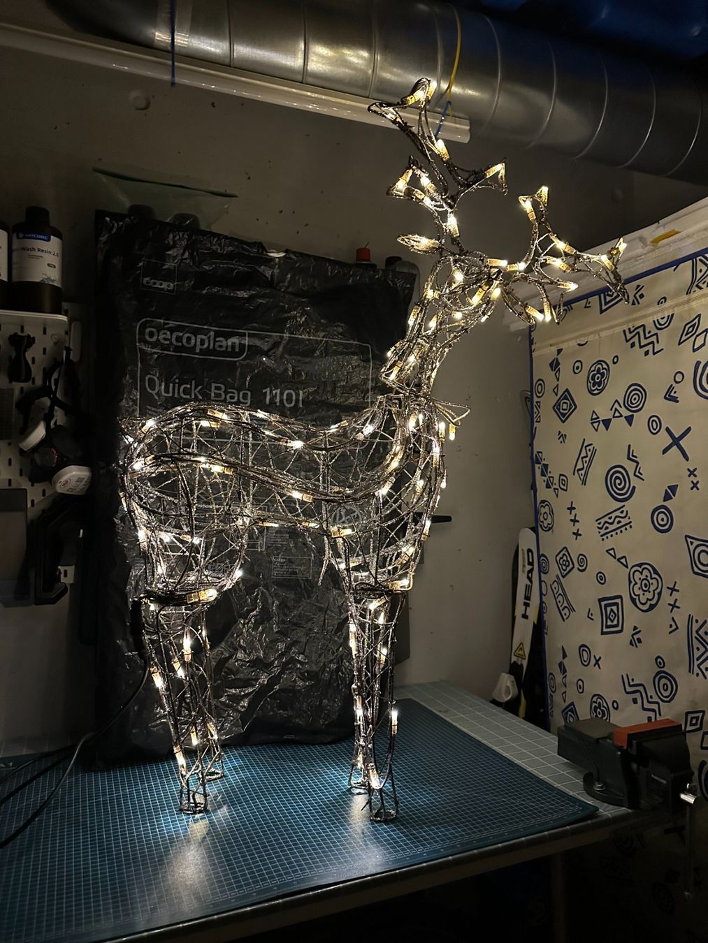 Ghirlande e barre luminose: Weihnachtsbeleuchtung Hirsch 110cm – Usato da Zug venduto da Supervamp 3